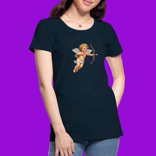 Cupid with twohearts set - Women's Premium T-Shirt