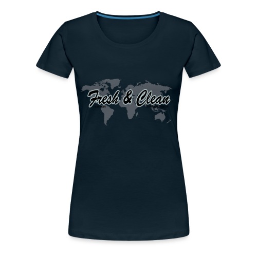 freashandcleanlogoconcords - Women's Premium T-Shirt