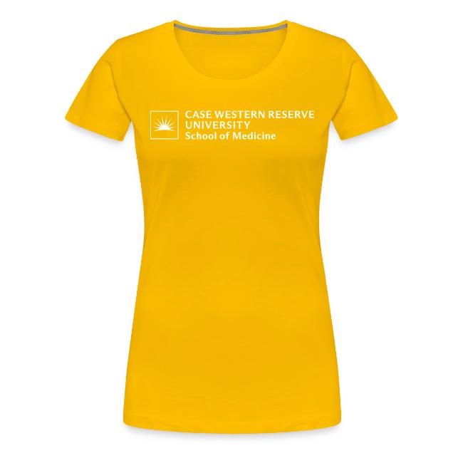 SOM Two Line Horizontal Primary Logo CWRU WHITE 1