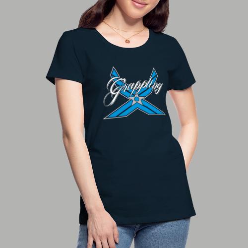 Grappling X Air-Force - Women's Premium T-Shirt