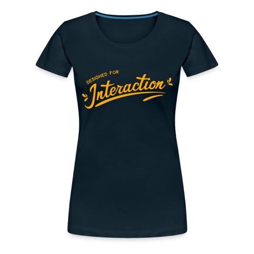 Designed for Interaction - Women's Premium T-Shirt