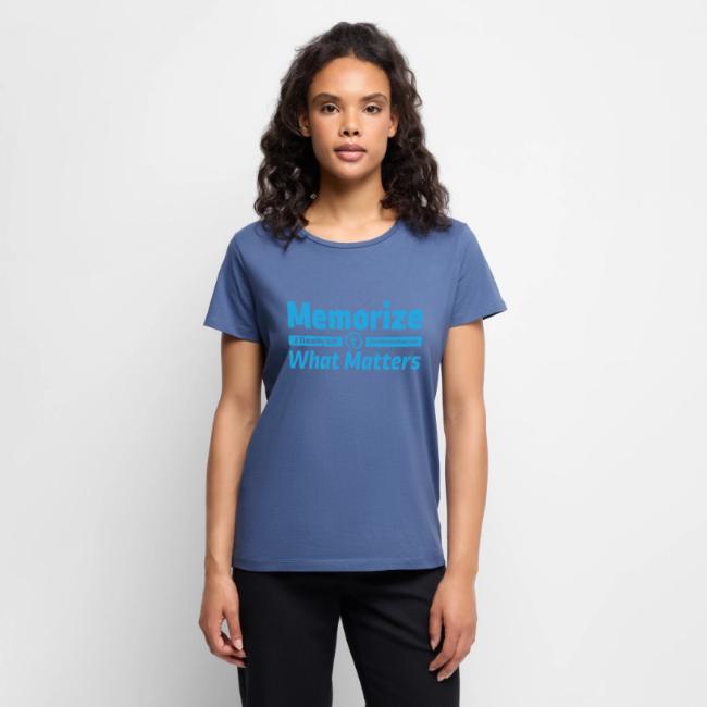 "Memorize What Matters" Original Design