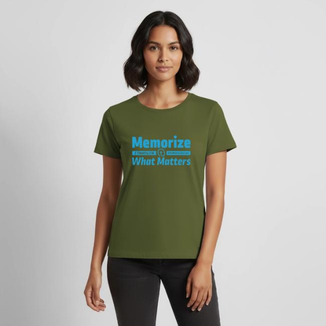 "Memorize What Matters" Original Design