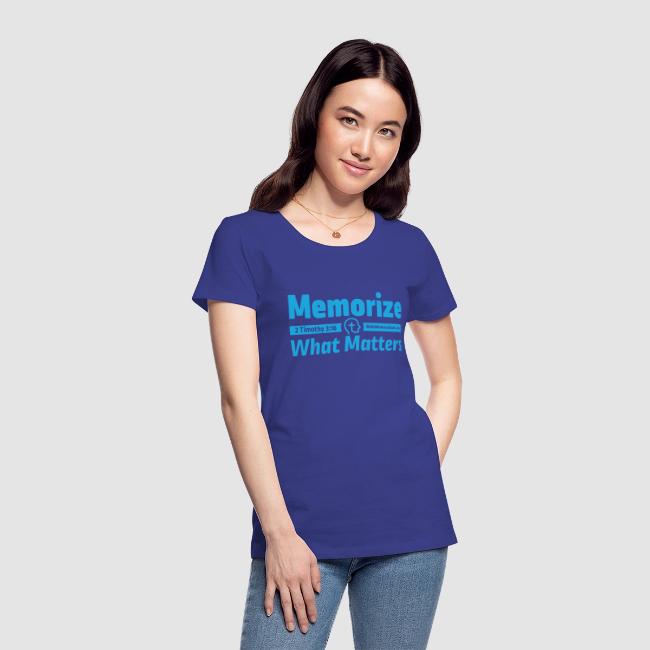 "Memorize What Matters" Original Design