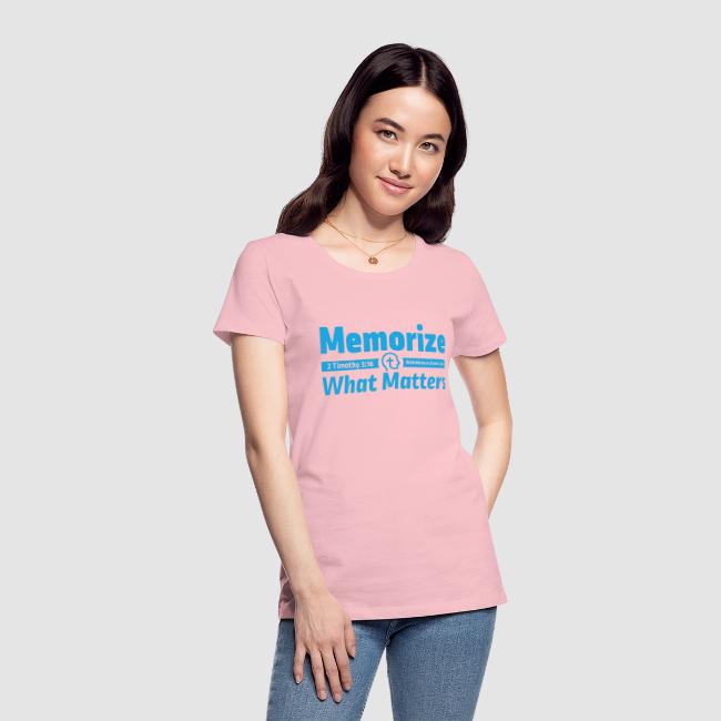 "Memorize What Matters" Original Design