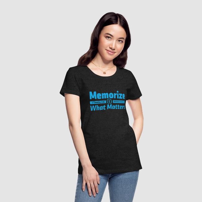 "Memorize What Matters" Original Design