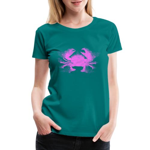 South Carolina Crab in Pink - Women's Premium T-Shirt
