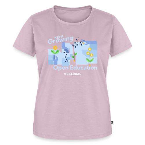 Keep Growing Open Education (dark) - Women's Premium T-Shirt