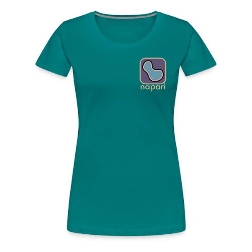 napari pocket logo light design - Women's Premium T-Shirt
