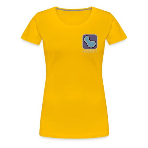 napari pocket logo light design - Women's Premium T-Shirt