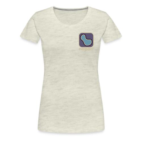 napari pocket logo light design - Women's Premium T-Shirt