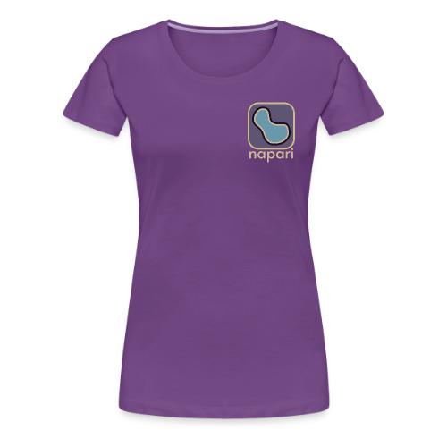 napari pocket logo light design - Women's Premium T-Shirt