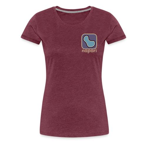 napari pocket logo light design - Women's Premium T-Shirt