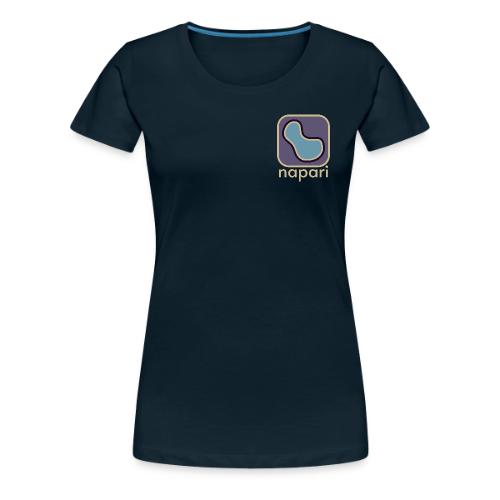 napari pocket logo light design - Women's Premium T-Shirt