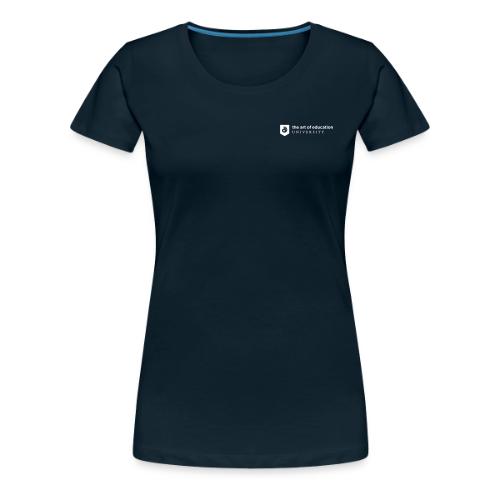 AOEU Horizontal Logo - Women's Premium T-Shirt