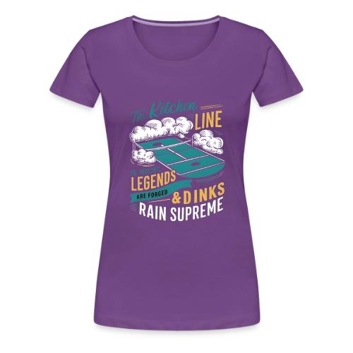 Fear the Dinker: Conquer the Kitchen - Women's Premium T-Shirt