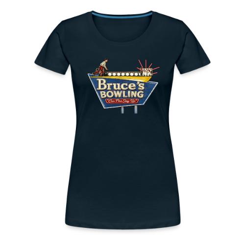 Bruce's Bowling - Women's Premium T-Shirt