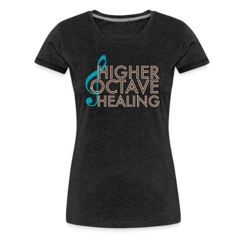 Higher Octave Healing Logo - Women's Premium T-Shirt