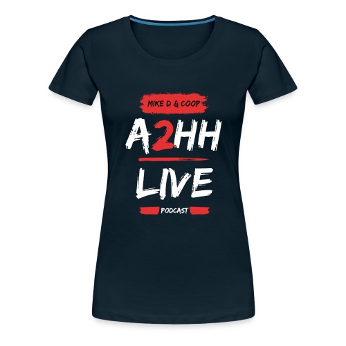 A2HH Live Black & Red Merch - Women's Premium T-Shirt