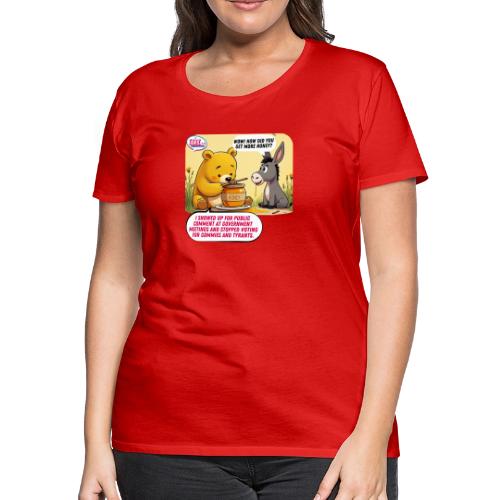 Honey Bear - Fire Tyrants - Women's Premium T-Shirt
