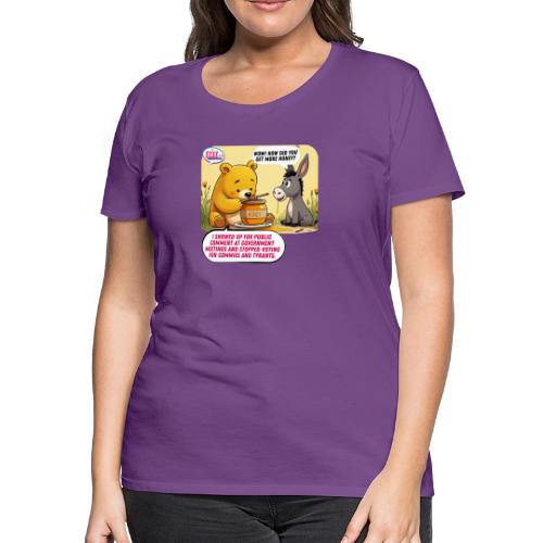 Honey Bear - Fire Tyrants - Women's Premium T-Shirt