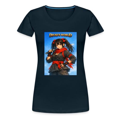 Djuki’s World – Shadow Blade - Women's Premium T-Shirt