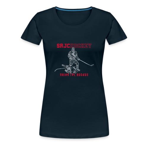 SRJC Hockey - Bring the Ruck (red/white) - Women's Premium T-Shirt