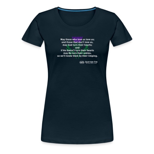 Scottish Proverb - Women's Premium T-Shirt