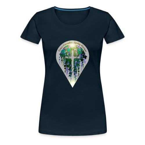 Easter Grace Cascades Vine T Shirt, Renewal Gift - Women's Premium T-Shirt