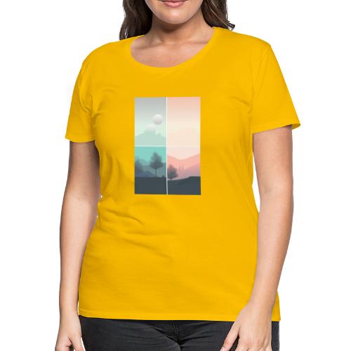 Travelling through the ages - Women's Premium T-Shirt