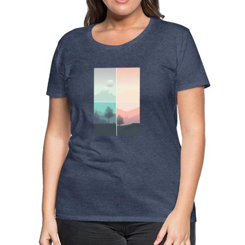 Travelling through the ages - Women's Premium T-Shirt