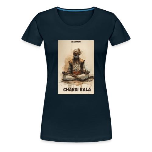 Chardi Kala Sikh Tshirts and more - Women's Premium T-Shirt