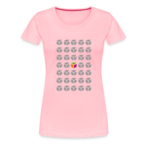 grid semantic web - Women's Premium T-Shirt