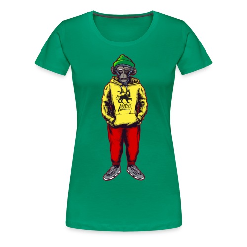 Ragga Monkey - Women's Premium T-Shirt