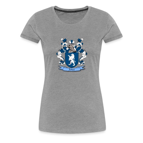Jones Family Crest - Women's Premium T-Shirt