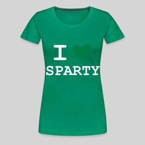 I heart Sparty - Women's Premium T-Shirt