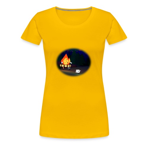 'Round the Campfire - Women's Premium T-Shirt