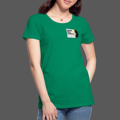 MUSIC THAT MATTERS #2 - ALAN CROSS - Women's Premium T-Shirt