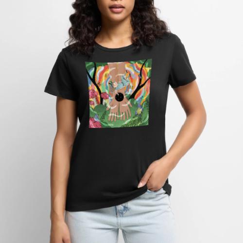Falling into Jesus' Wonderland - Women's Premium T-Shirt