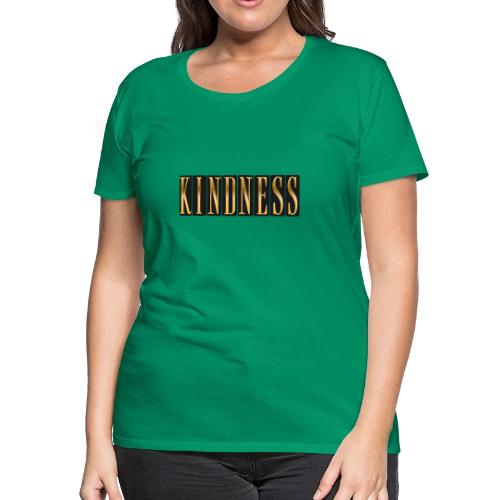Golden Kindness - Women's Premium T-Shirt