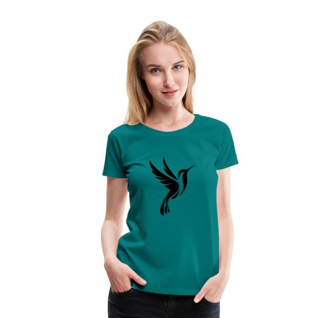 Hummingbird Spot Logo in Black