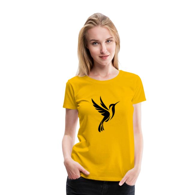Hummingbird Spot Logo in Black