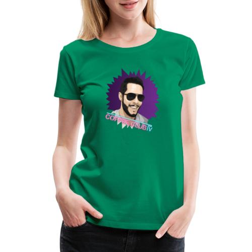 Coffee Purple - Women's Premium T-Shirt