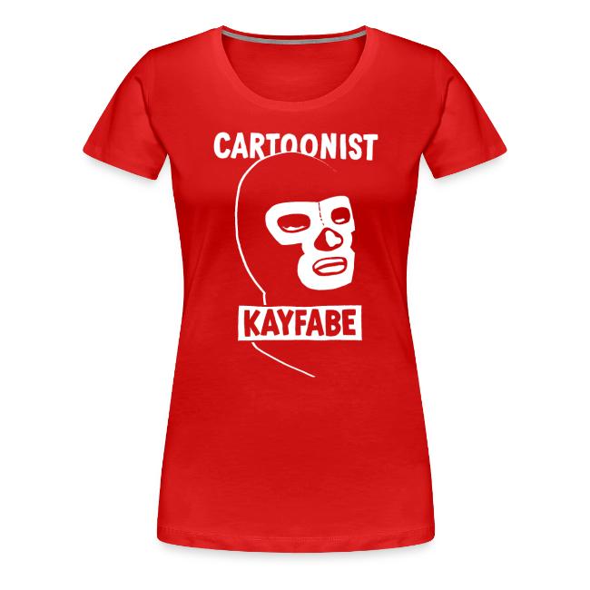 Cartoonist Kayfabe Wrestling Mask
