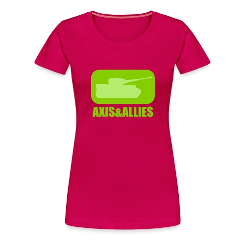 Axis & Allies Tank Logo - Dark - Women's Premium T-Shirt