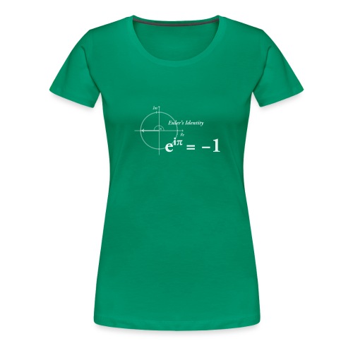 Euler's Formula - Women's Premium T-Shirt