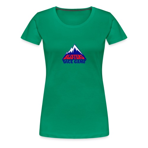 Blisters Dice Game logo - Women's Premium T-Shirt