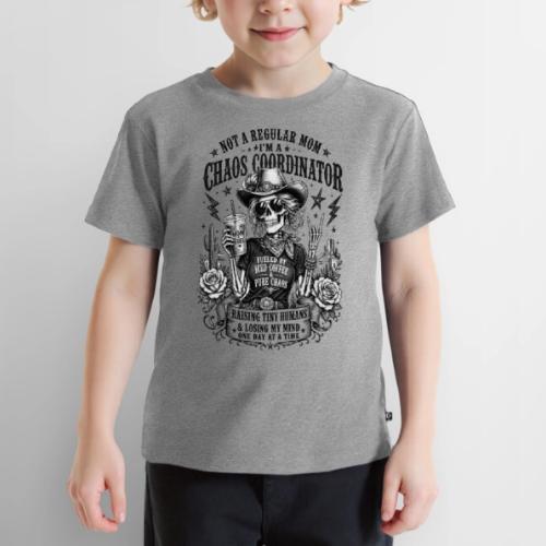 Chaos Coordinator Mom Skeleton Cowgirl - Toddler Premium T-Shirt