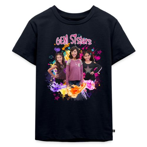 GEM Sisters Color Splash (Bright) - Toddler Premium T-Shirt