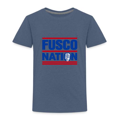 Fusco Nation with Mic (250th Show Commemorative) - Toddler Premium T-Shirt